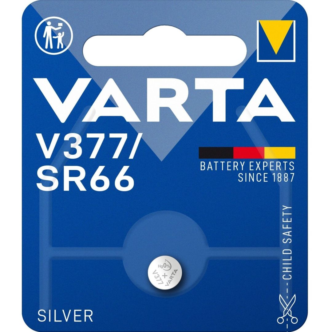 Varta V377 Silver-oxide Elem 1db/csomag