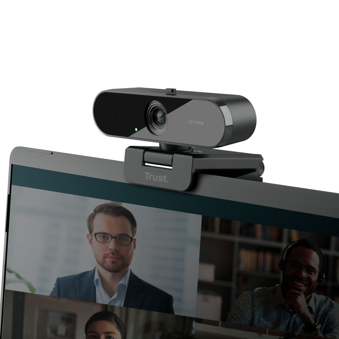 Trust TW-200 FullHD Webkamera Black