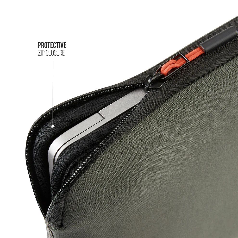 Pipetto Classic Fit Sleeve Macbook 13"/14" Military Green
