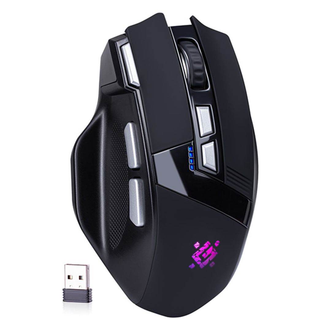 Defender GM-885 Knight Wireless Gaming Mouse Black