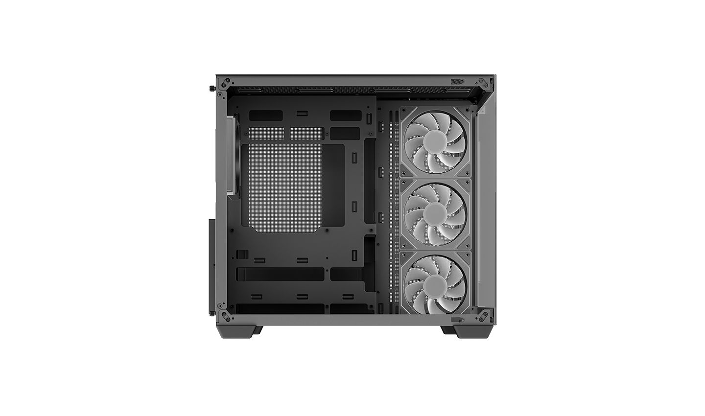 DeepCool CG530 F4 Tempered Glass Black