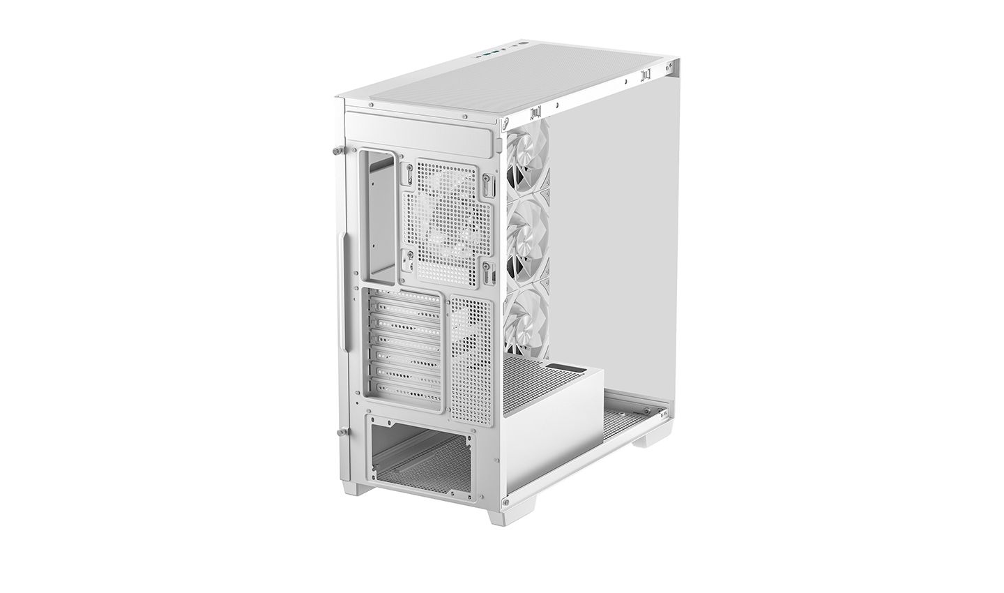 DeepCool CG580 4F WH Tempered Glass White