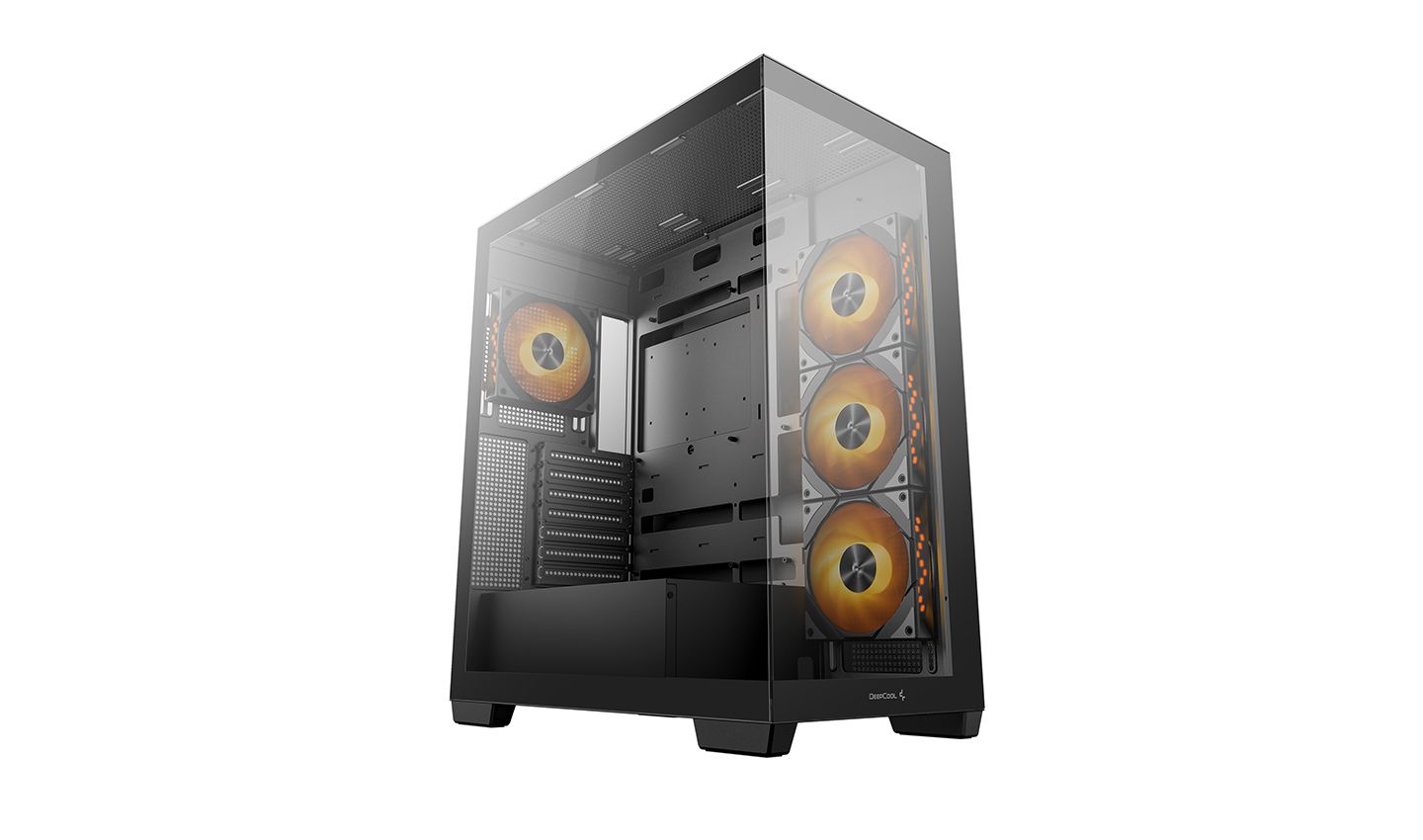 DeepCool CG580 4F Tempered Glass Black