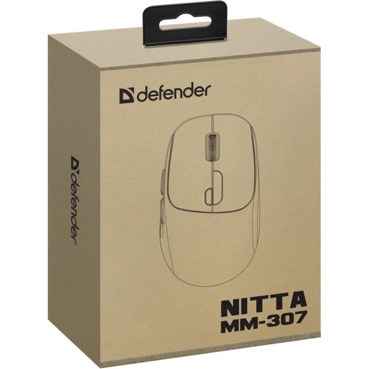 Defender MM-307 Nitta Wireless Bluetooth Mouse White