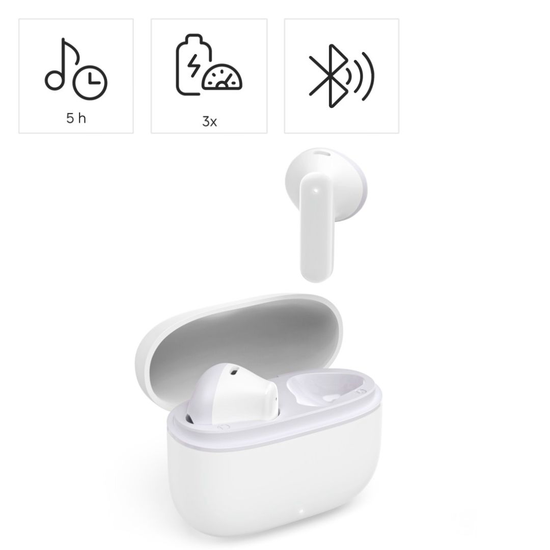 Hama Freedom Light II TWS Bluetooth Headset White