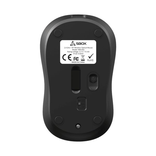 SBOX WM-602 Wireless Bluetooth Mouse Black