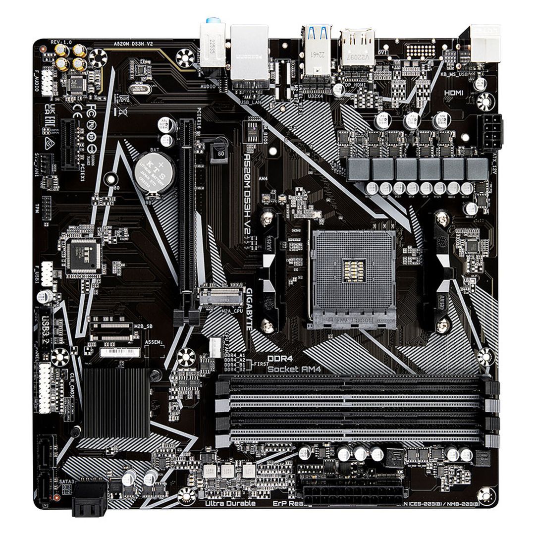 Gigabyte A520M DS3H AC