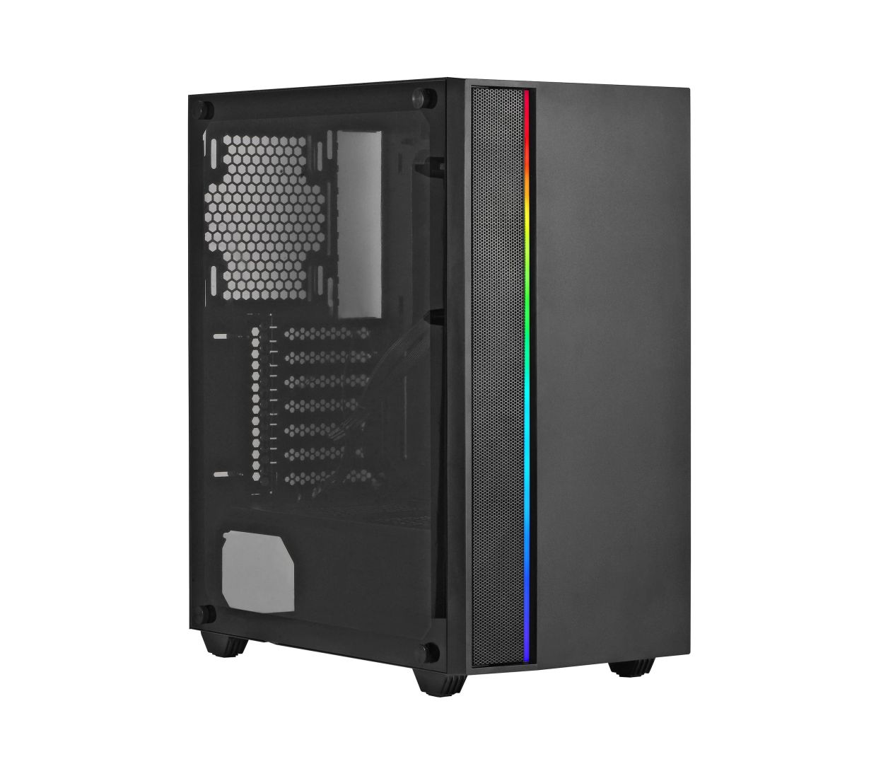 Spire Vision 7038 Tempered Glass Black