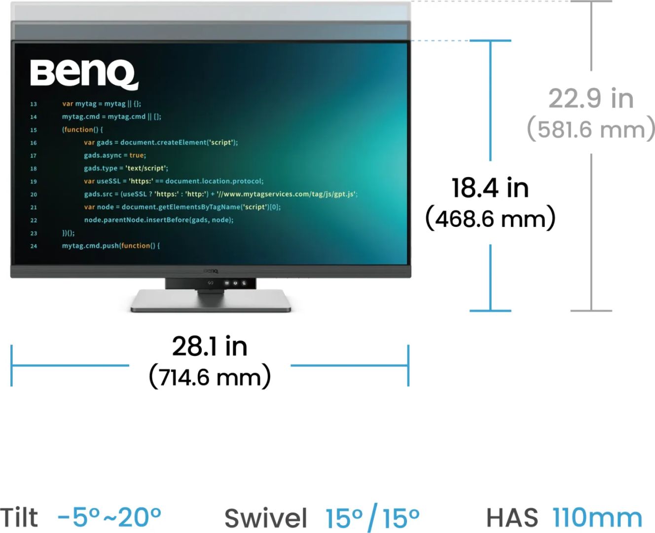 Benq 31,5" RD320U IPS LED