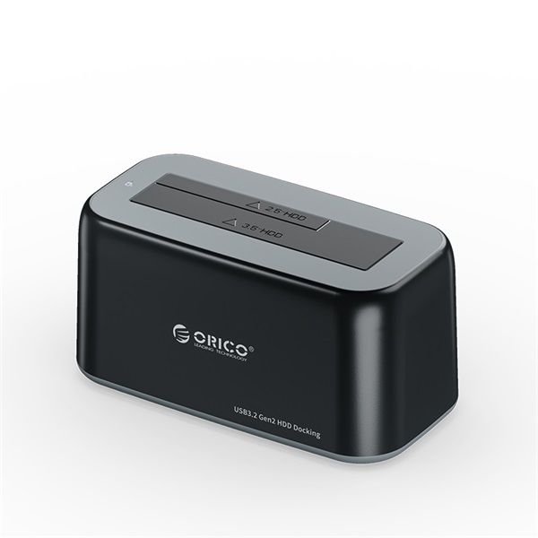 Orico 6819C3-V1-EU-BK 2,5"/3,5" HDD/SSD Single Bay Dock Black