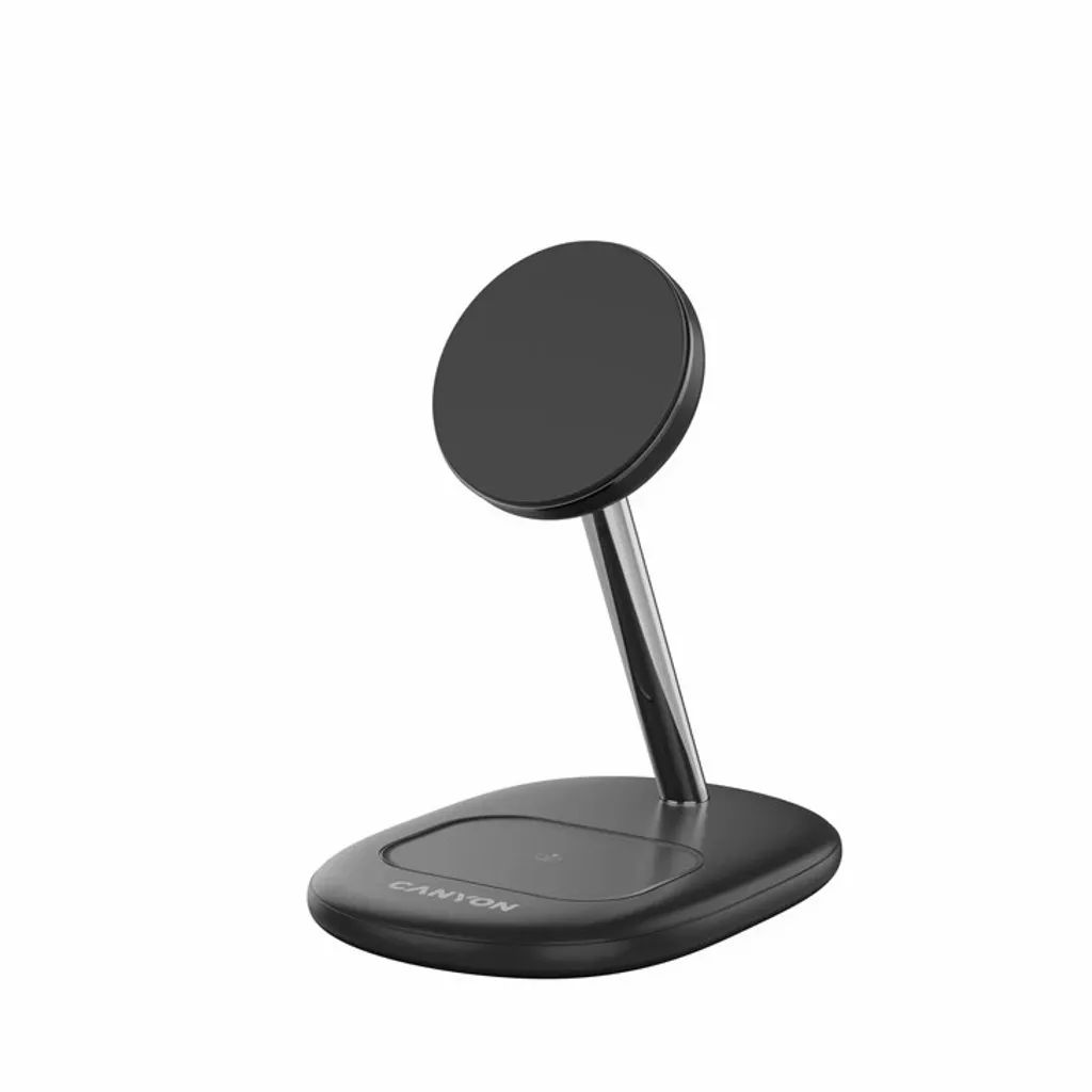 Canyon WCS-205 2-in-1 Wireless Charging Stand On Power 205 30W Adapter included Black