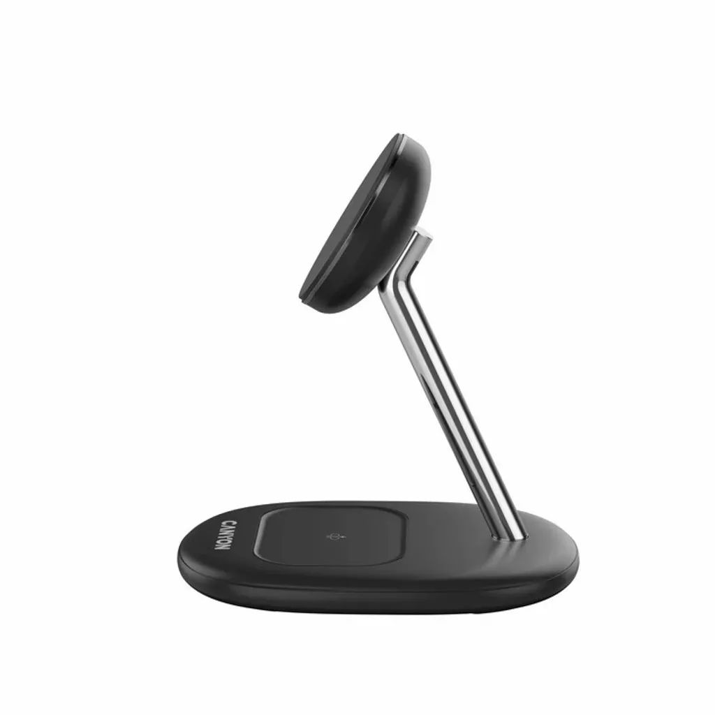 Canyon WCS-205 2-in-1 Wireless Charging Stand On Power 205 30W Adapter included Black