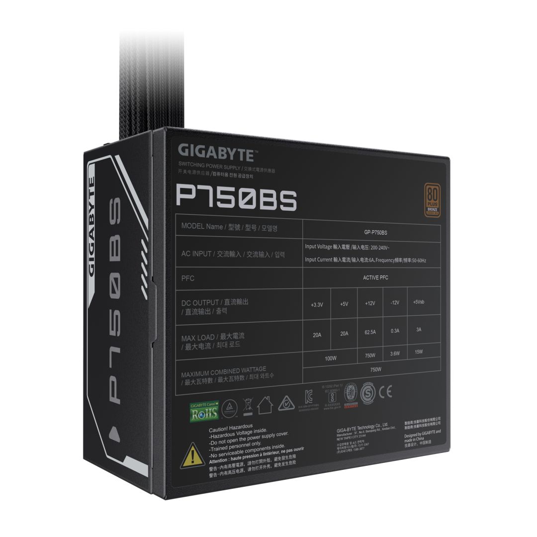 Gigabyte 750W 80+ Gold