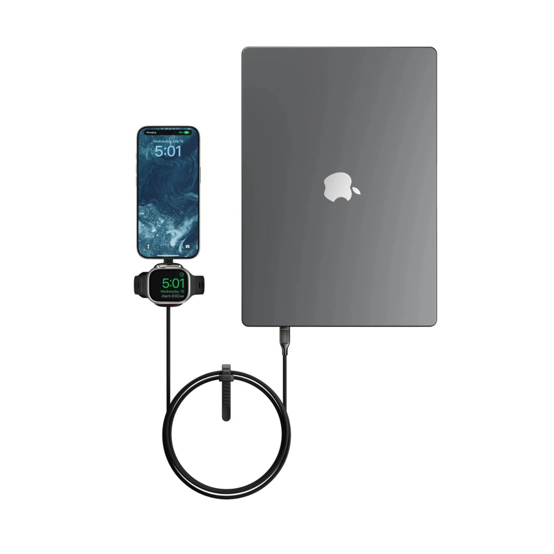 Nomad Universal Cable for Apple Watch 1,5m Carbide