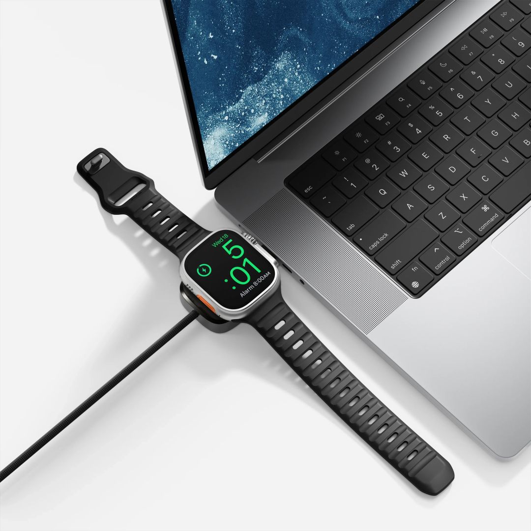 Nomad Universal Cable for Apple Watch 1,5m Carbide