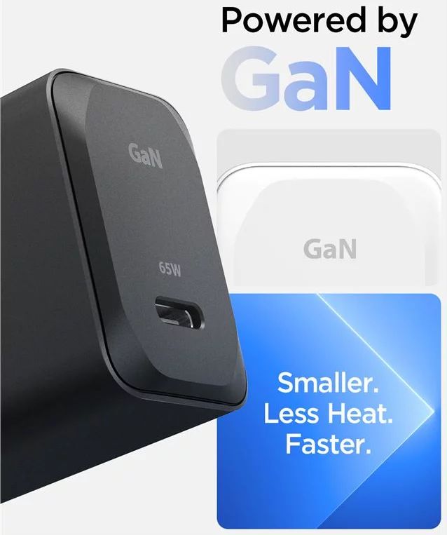 Spigen ArcStation Pro 65W Wall Charger GaN / 1-Port White