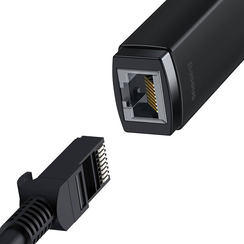 Baseus Baseus Lite Series USB – RJ45 hálózati adapter Black