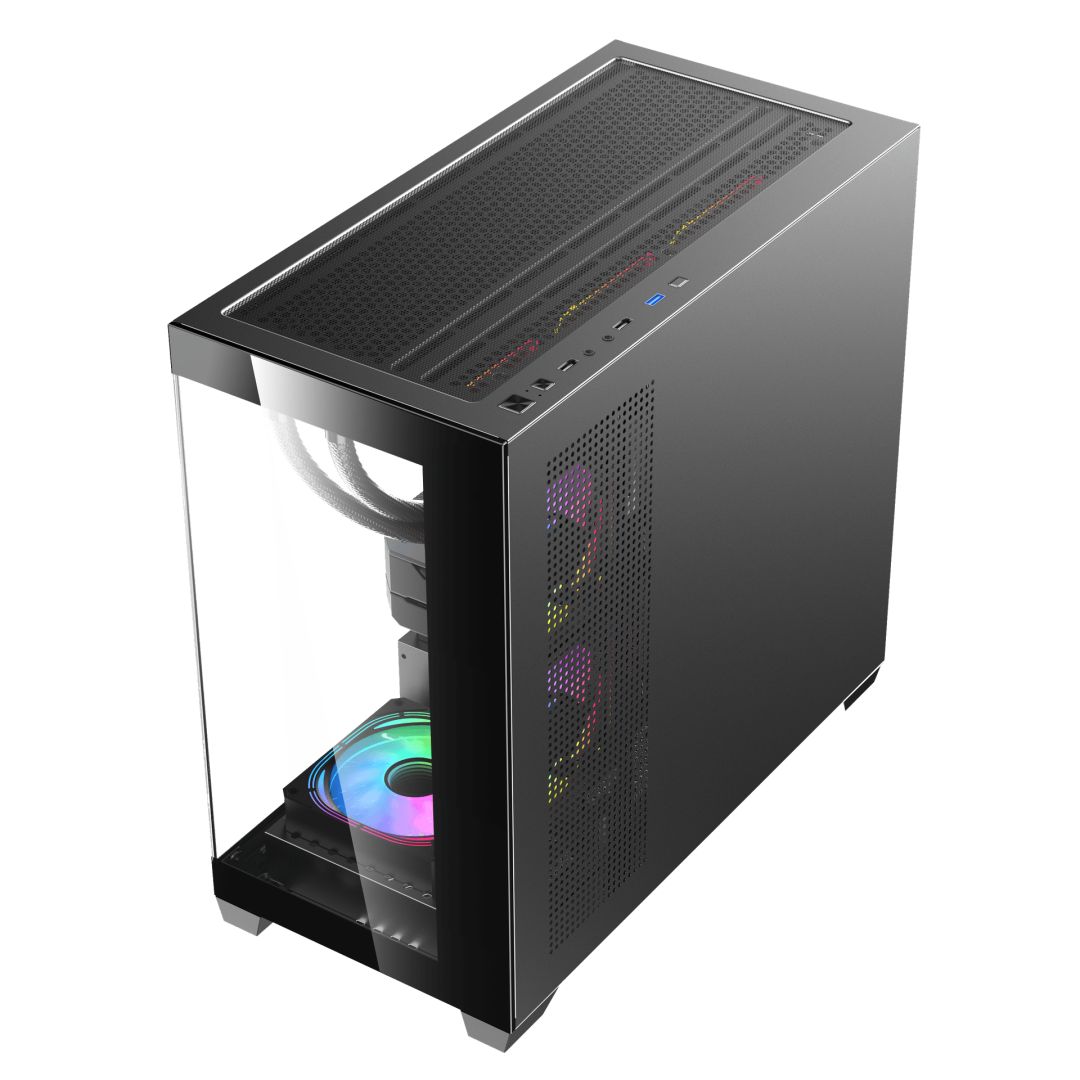darkFlash DS900M Tempered Glass Black
