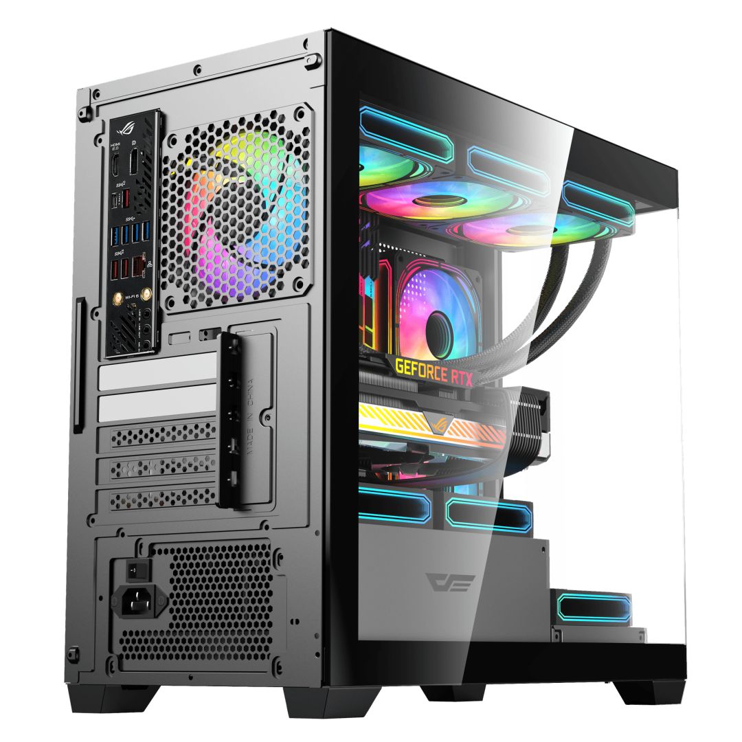 darkFlash DS900M Tempered Glass Black