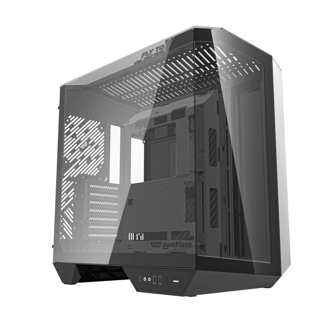 darkFlash DY470 Tempered Glass Black