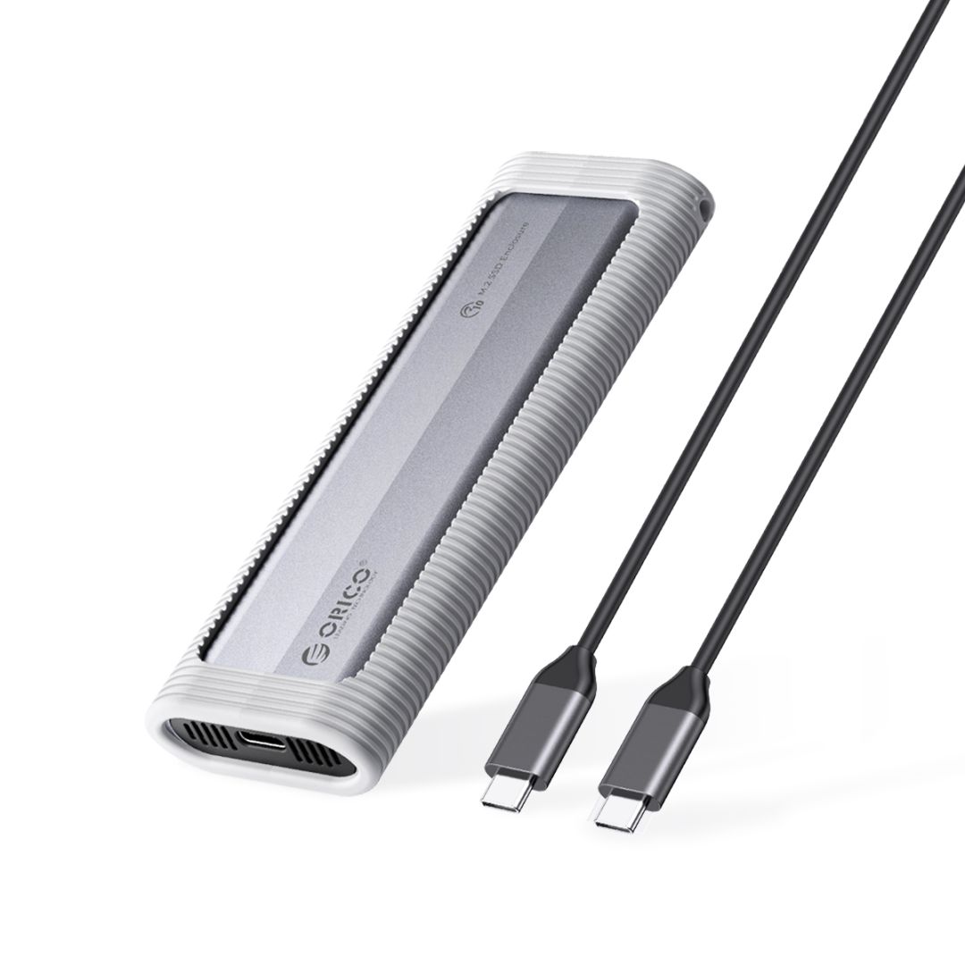 Orico 10Gbps M.2 NVMe & NGFF SSD Enclosure with Protective Silicone Case