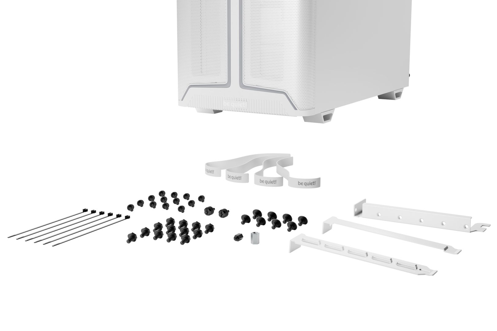 Be quiet! Pure Base 501 DX  Tempered Glass White