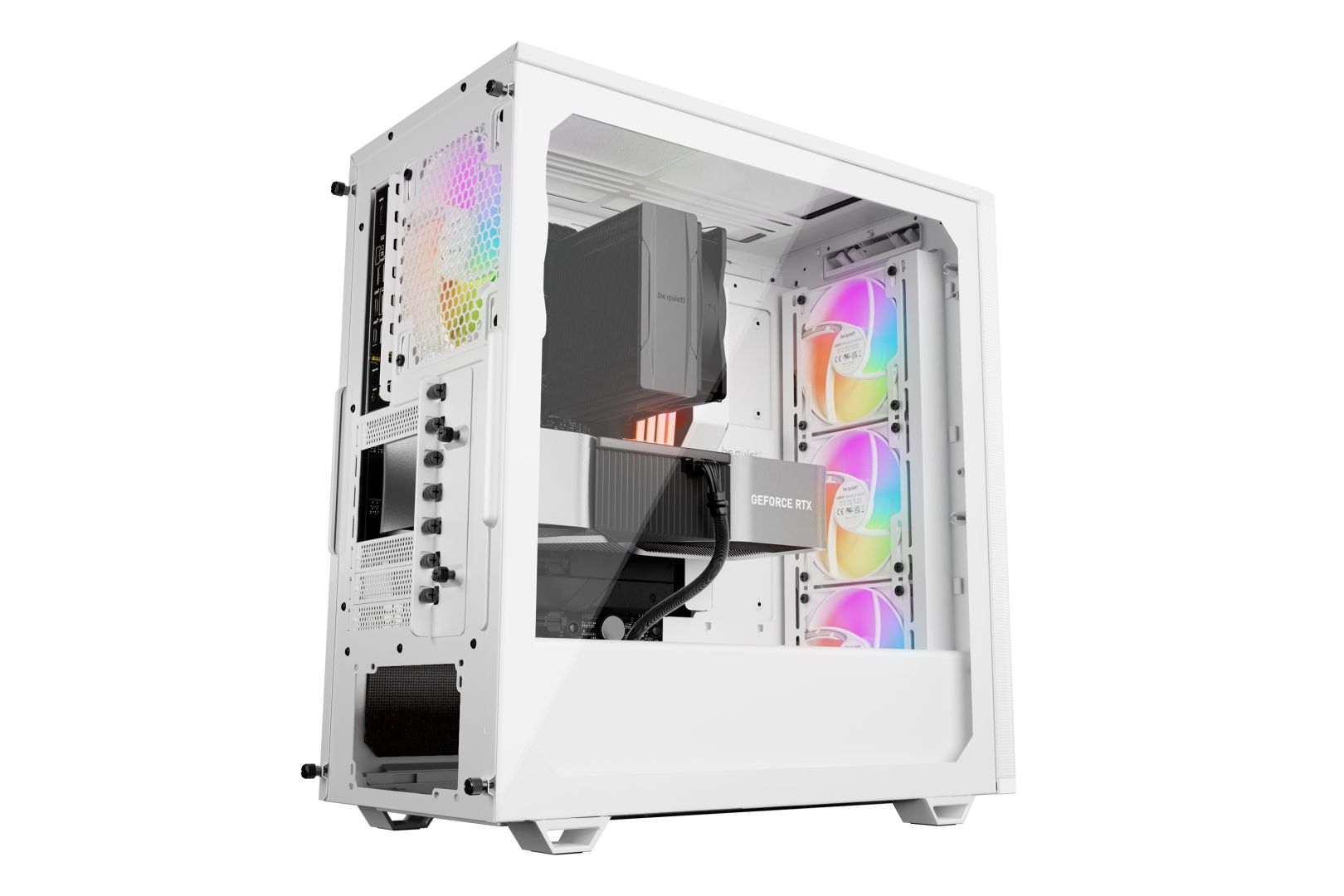 Be quiet! Pure Base 501 LX Tempered Glass White