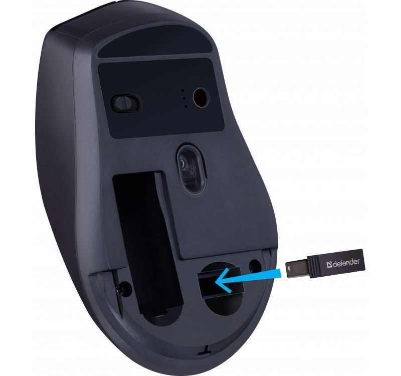 Defender Effect X MS-095 Wireless Mouse Black