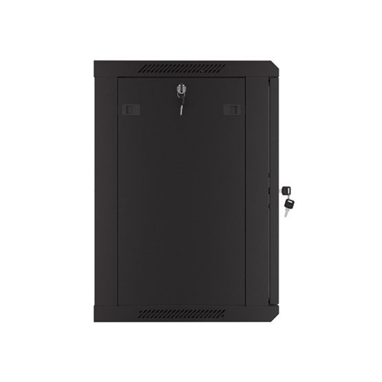 Lanberg 19" 12U Falra szerelhető Rackszekrény Black