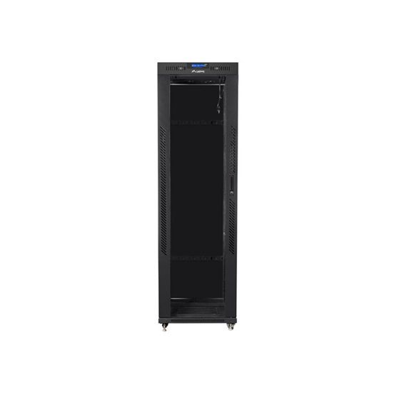 Lanberg 19" 42U Szabadon álló Rackszekrény Black
