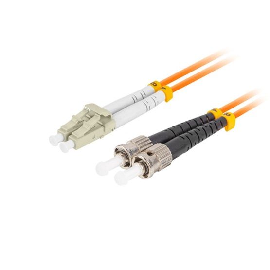 Lanberg MM ST/UPC-LC/UPC duplex 10m Orange