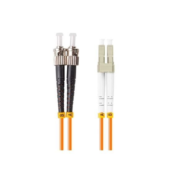 Lanberg MM ST/UPC-LC/UPC duplex 10m Orange