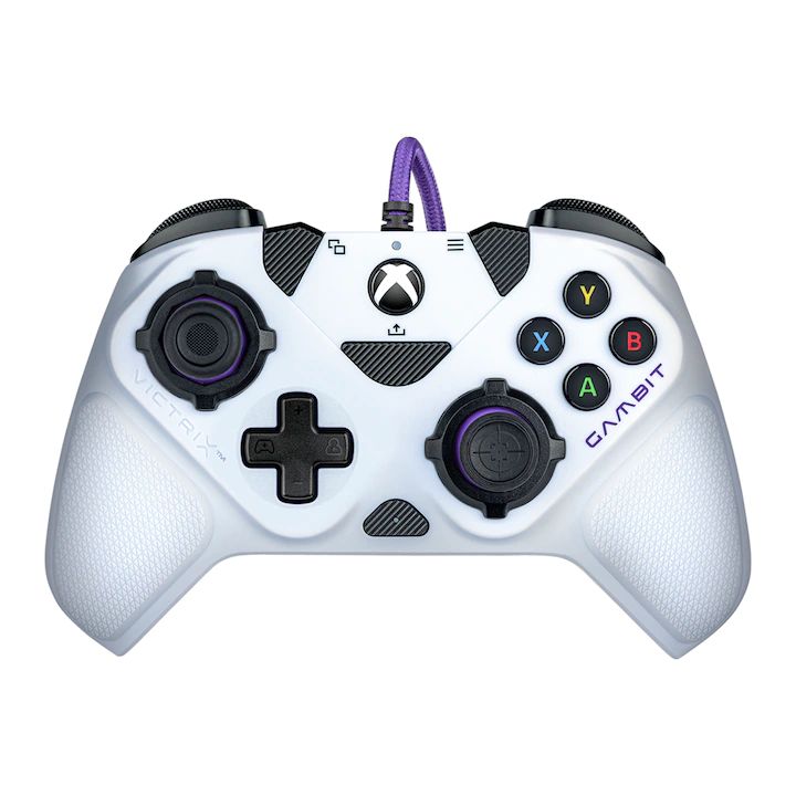 PDP Victrix Gambit Tournament Controller for Xbox Series X/S & PC White
