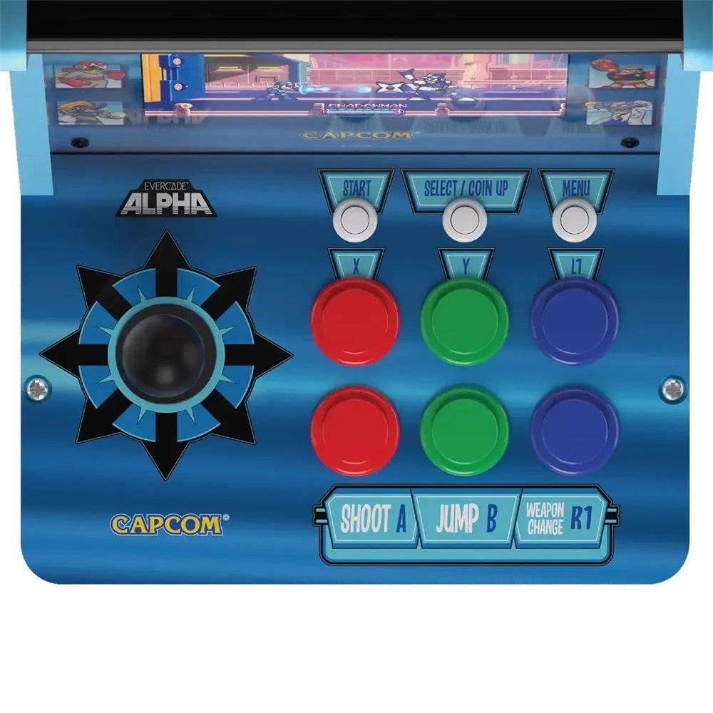 Evercade Alpha Arcade Retro Gaming Konzol MegaMan