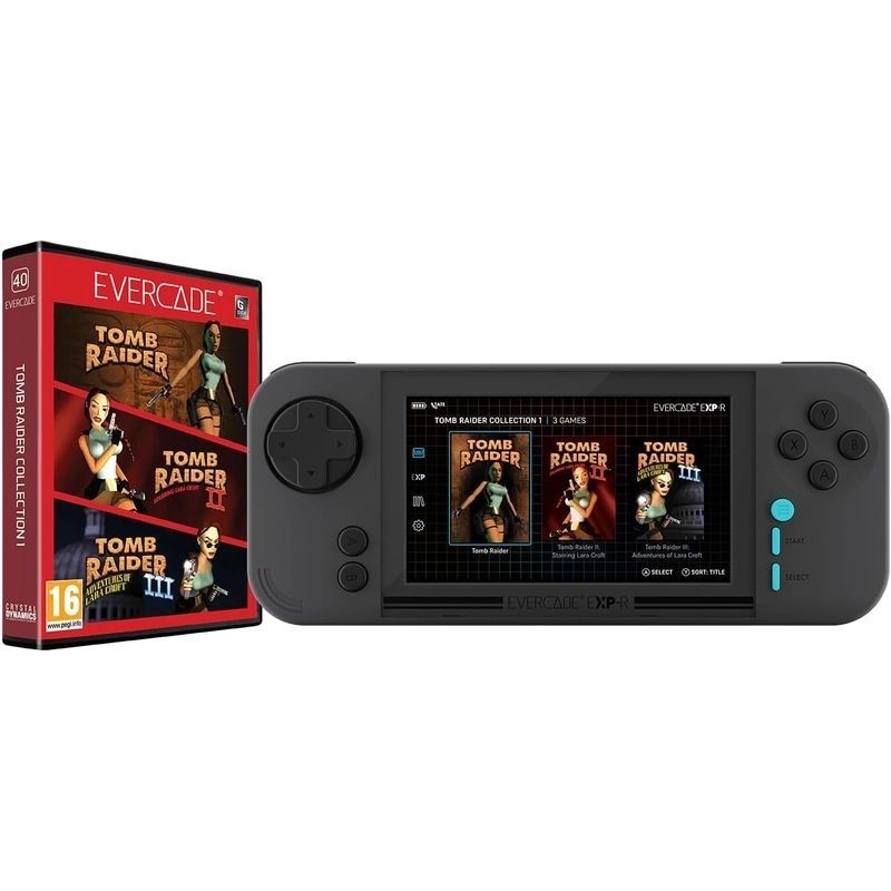 Evercade EXP-R Retro Gaming Tomb Raider