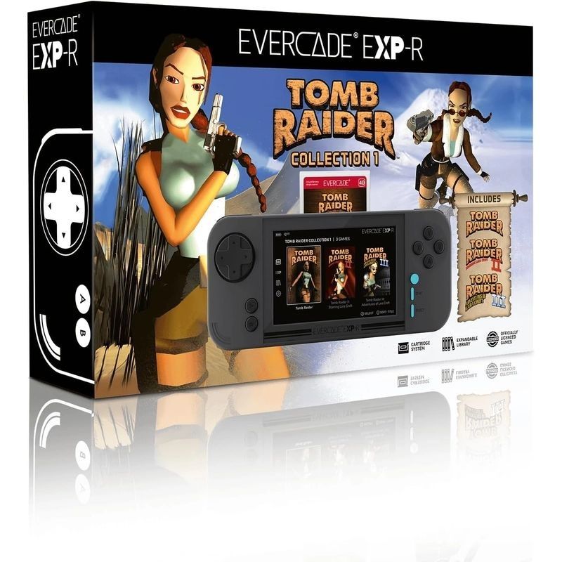 Evercade EXP-R Retro Gaming Tomb Raider