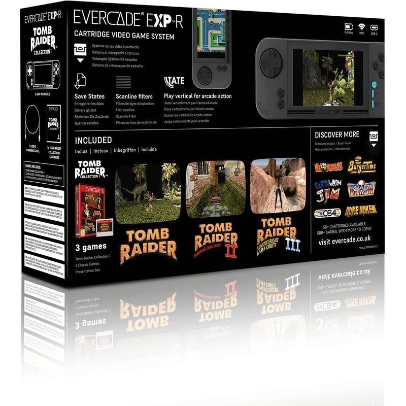 Evercade EXP-R Retro Gaming Tomb Raider