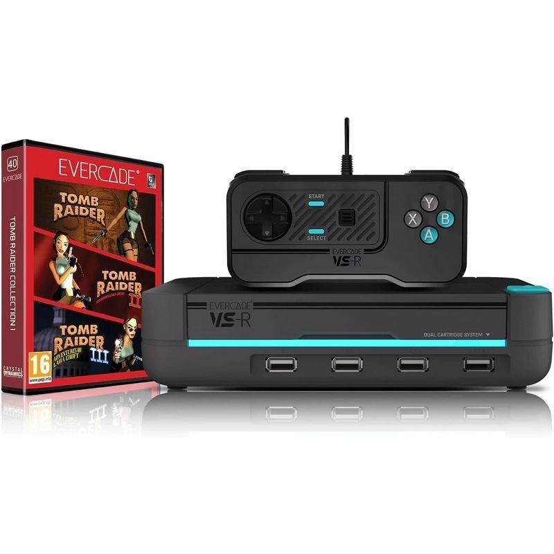 Evercade VS-R Retro Gaming Tomb Raider
