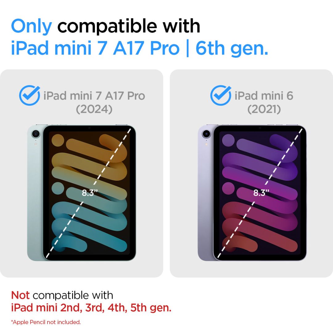 Spigen Nano Pop iPad mini 2024/6 Blueberry Navy