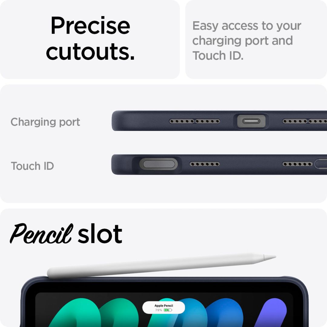 Spigen Nano Pop iPad mini 2024/6 Blueberry Navy