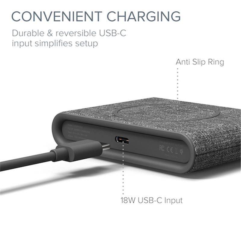 iOttie iON Wireless Pad Mini Ash Grey