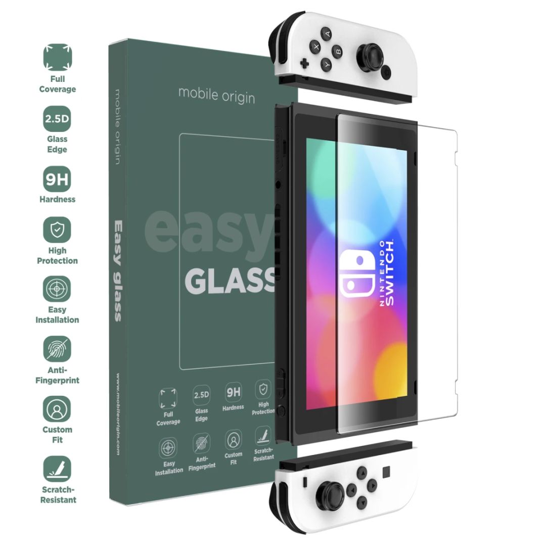 Mobile Origin EasyGlass for Nintendo Switch OLED