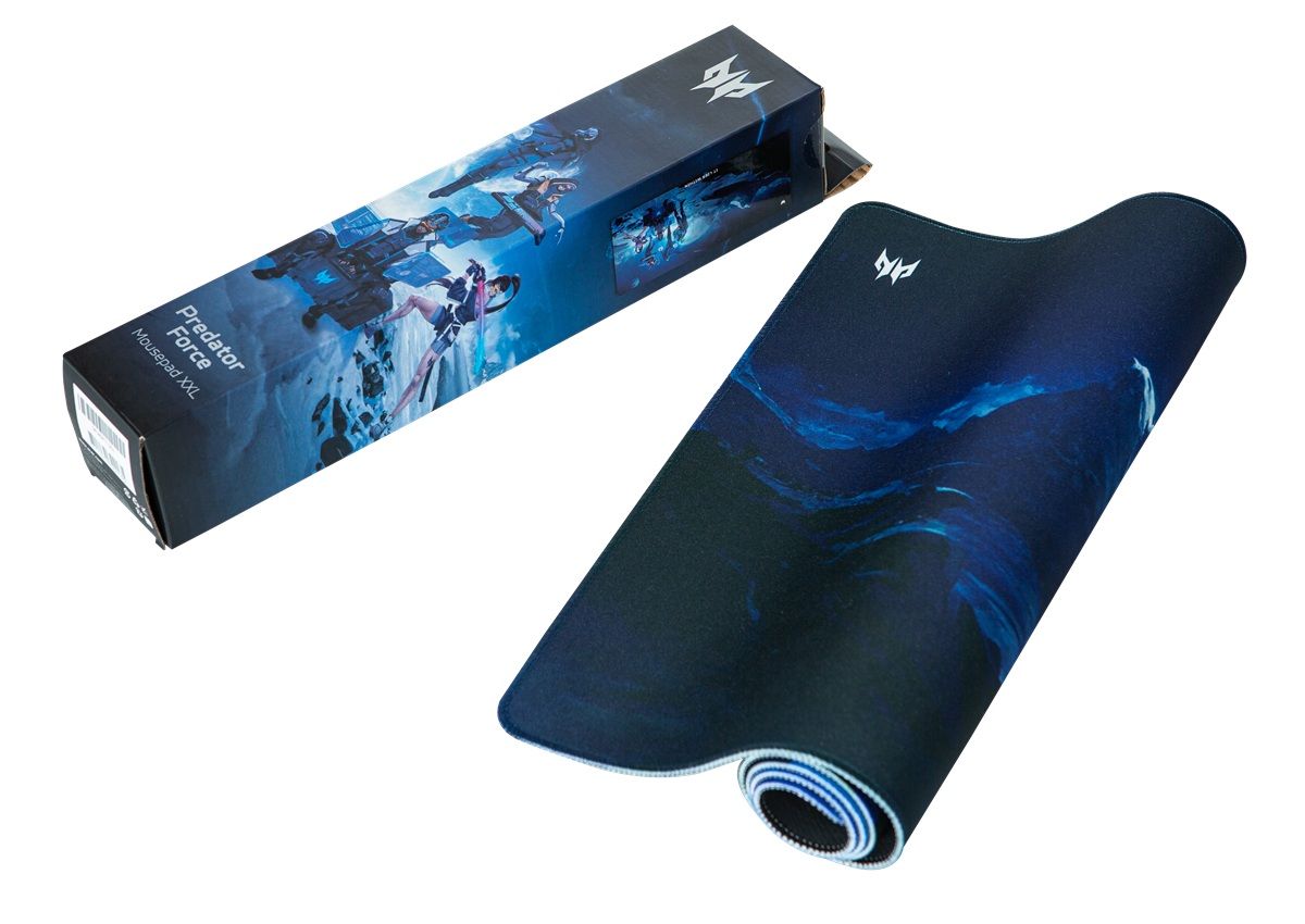 Acer Predator Force XXL PMP470 Gamer Egérpad Black/Blue