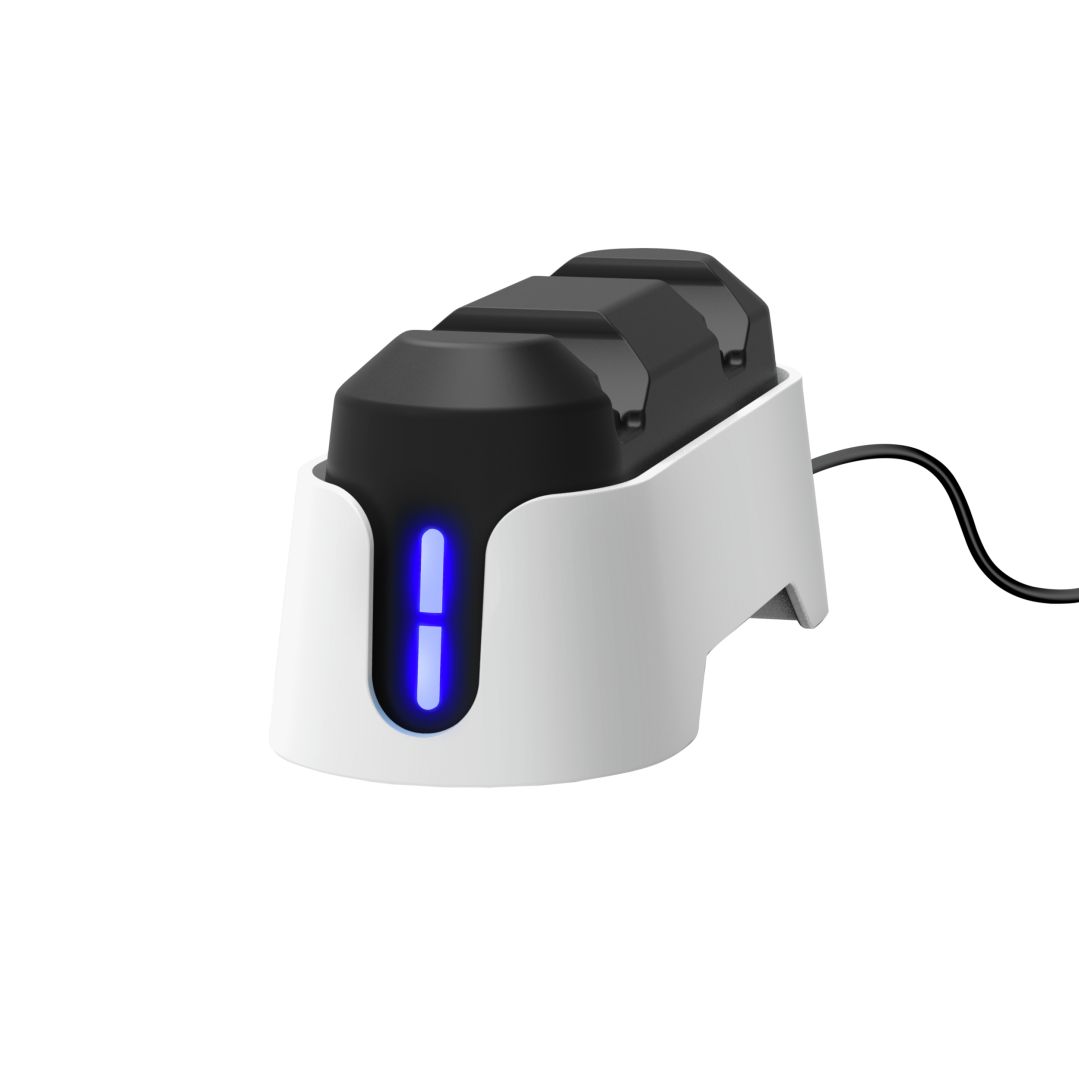 Trust GXT 228 Dual charging dock for PS5 controllers White
