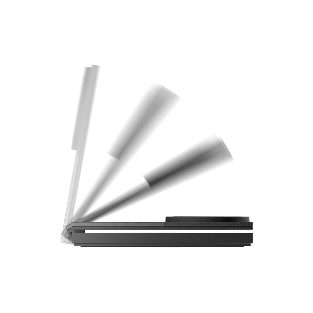 Native Union Rise 2-in-1 Qi2 wireless charger Black