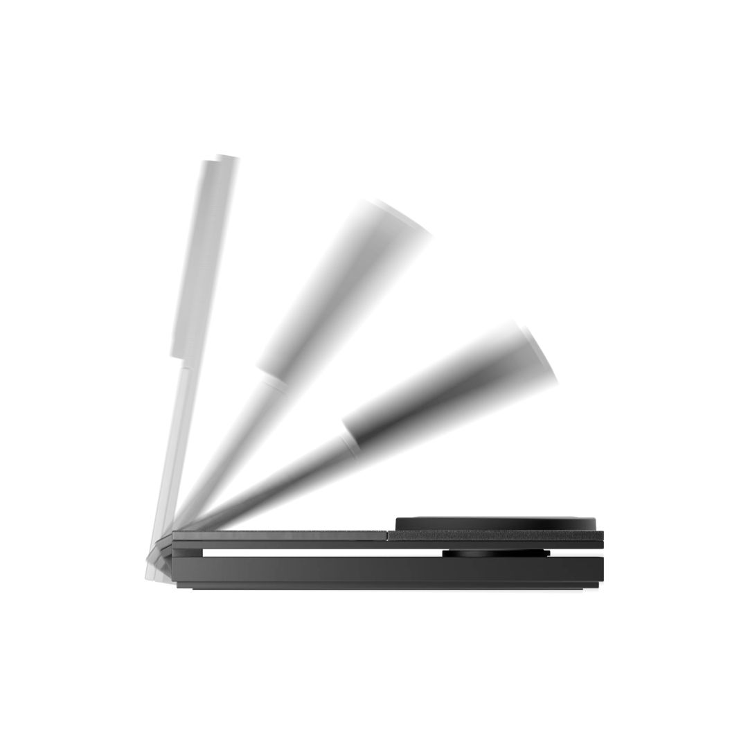 Native Union Rise 3-in-1 Qi2 wireless charger international Black