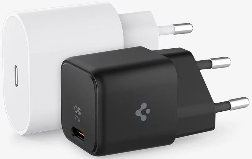 Spigen ArcStation Wall Charger 1-Port/ USB-C PD 27W/PPS 25W Black