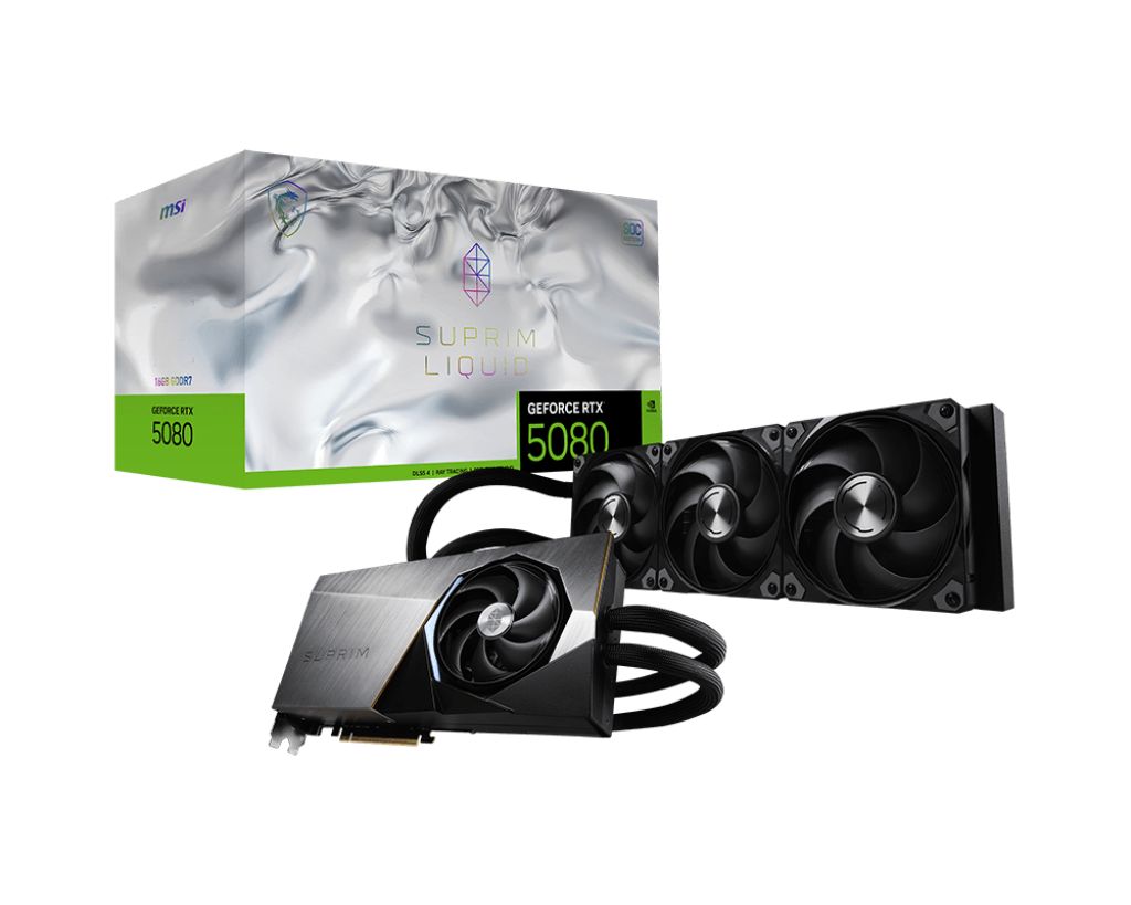 Msi RTX5080 16G SUPRIM LIQUID SOC