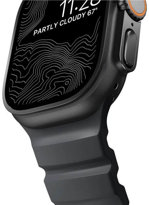 Nomad Rocky Point Band AW 49/45/44/42mm Black/Storm