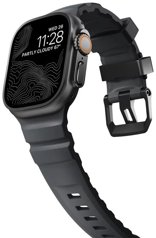 Nomad Rocky Point Band AW 49/45/44/42mm Black/Storm